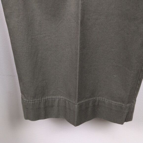 Talbots Plus Size Straight-Leg Chinos NWT Moss Green Size 20W - Picture 7 of 11